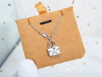 Aura AMULETTE PEDANT SILVER NECKLACE