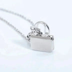 Aura AMULETTE PEDANT SILVER NECKLACE