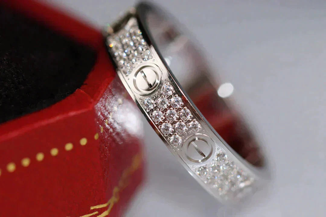Aura LOVE RING 3.6MM DIAMOND PAVED