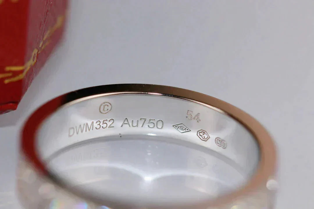 Aura LOVE RING 3.6MM DIAMOND PAVED