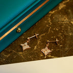 Aura STAR DIAMONDS EARRINGS GOLD