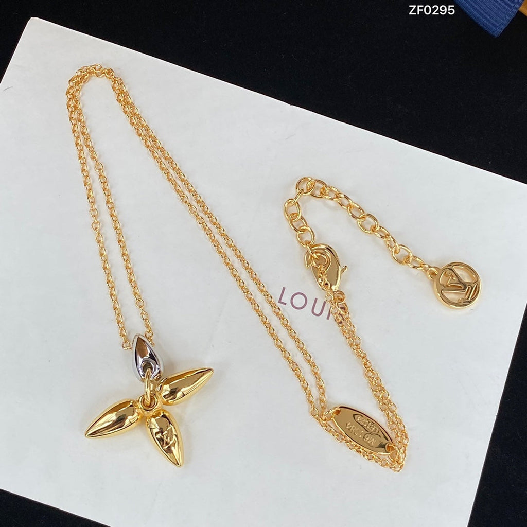 Aura LOUISETTE PEDANT GOLD-HALSKETTE