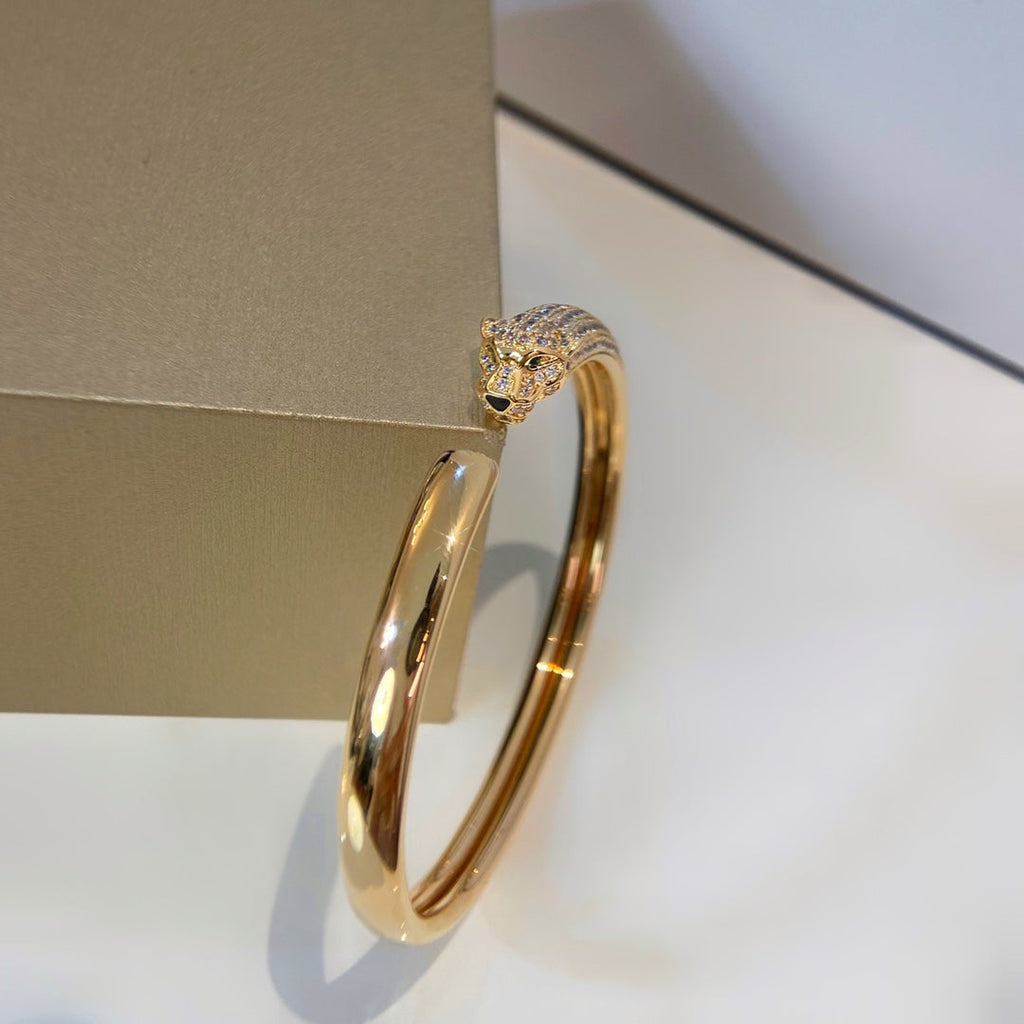 Aura PANTHERE GOLD DIAMANT OFFENER ARMBREIF
