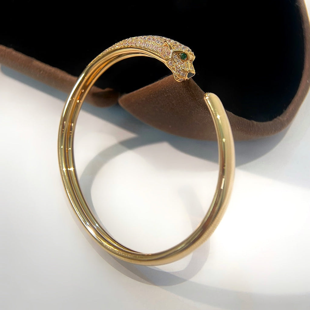 Aura PANTHERE GOLD DIAMANT OFFENER ARMBREIF