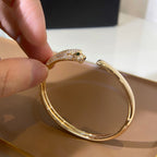 Aura PANTHERE GOLD DIAMANT OFFENER ARMBREIF