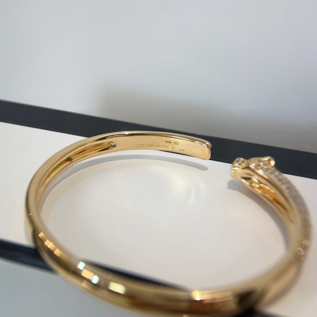 Aura PANTHERE GOLD DIAMANT OFFENER ARMBREIF