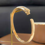 Aura PANTHERE GOLD OPEN BRACELET