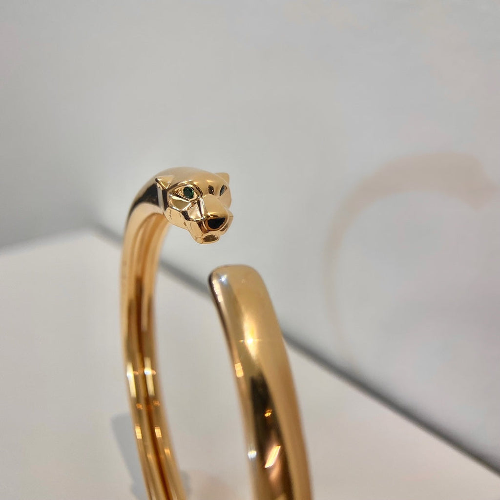 Aura PANTHERE GOLD OPEN BRACELET