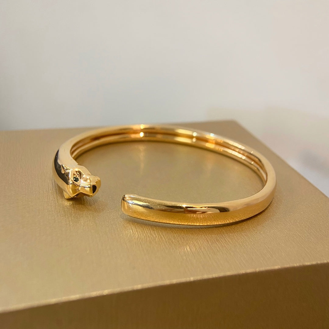 Aura PANTHERE GOLD OPEN BRACELET