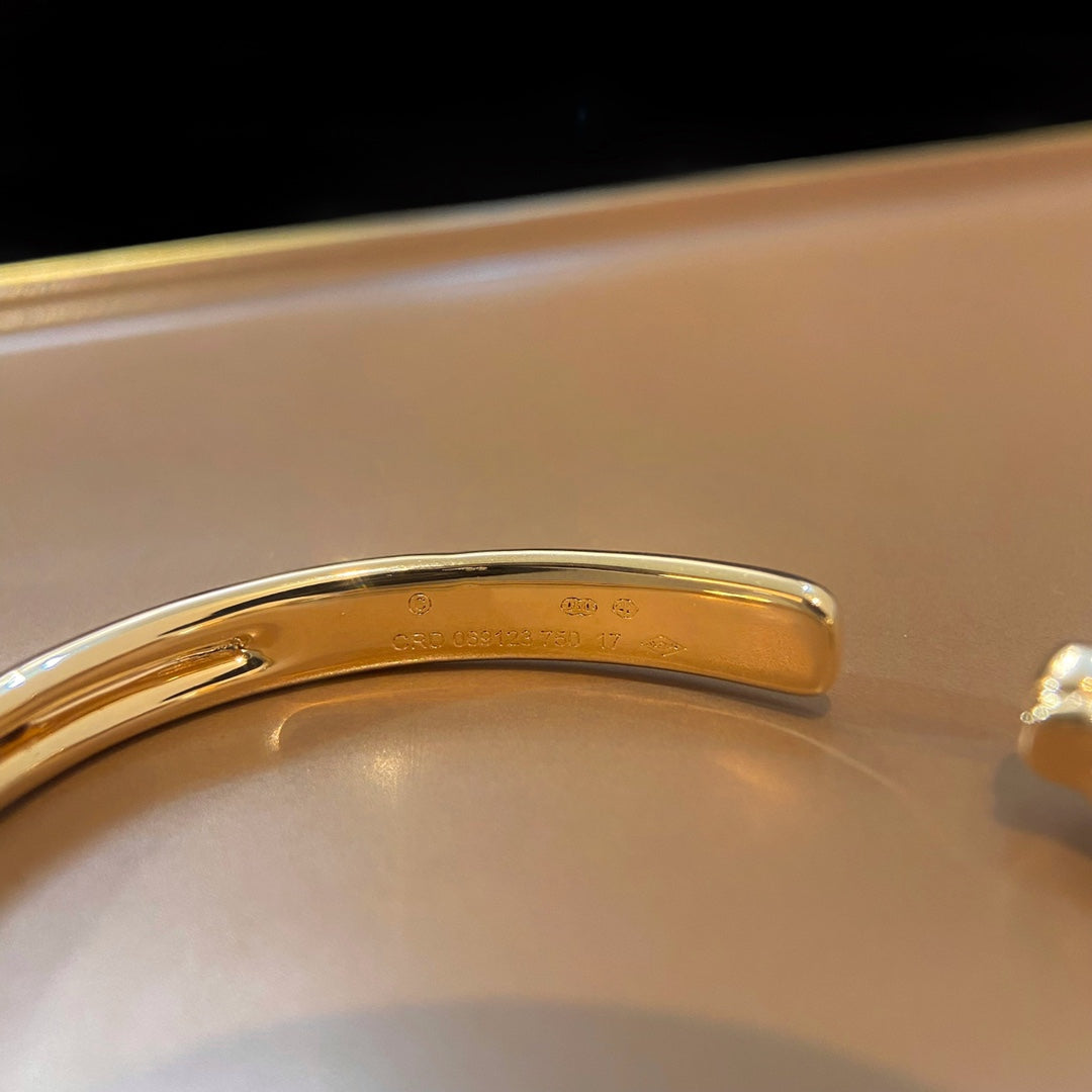 Aura PANTHERE GOLD OPEN BRACELET