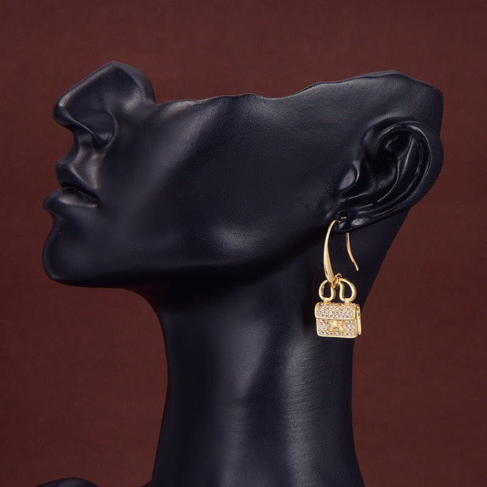 Aura KELLY DIAMOND EARRINGS