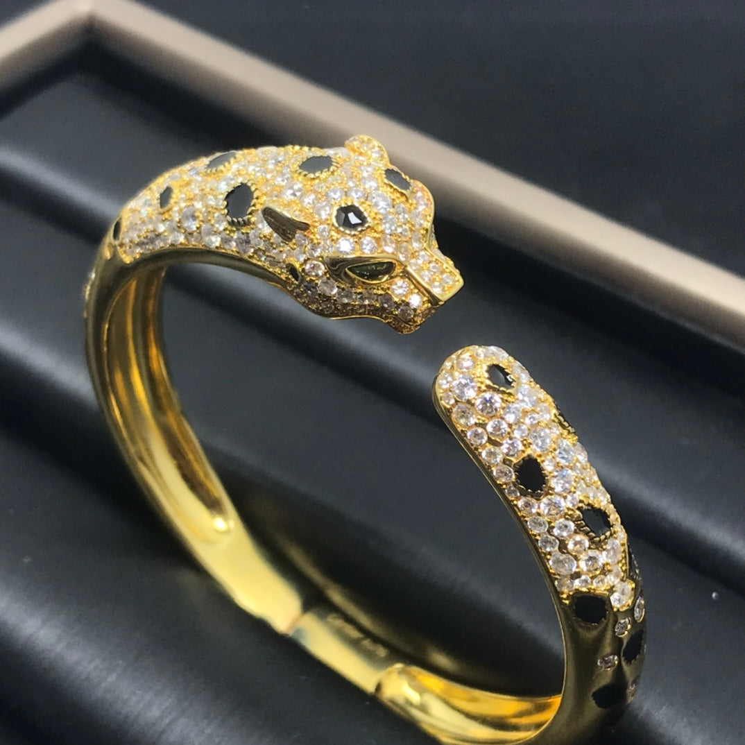 Aura PANTHERE BIG BRACELET DIAMONDS