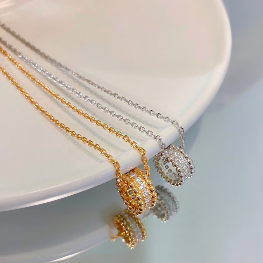 Aura PERLEE DIAMANT HALSKETTE