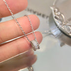 Aura PERLEE DIAMANT HALSKETTE