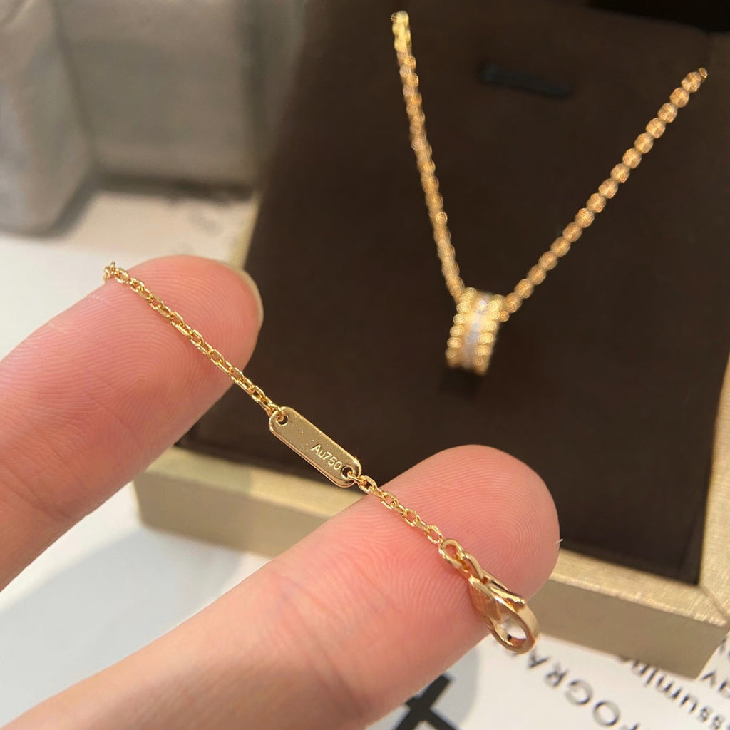 Aura PERLEE DIAMANT HALSKETTE