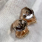 Aura HEART CARNELIAN STUD EARRINGS