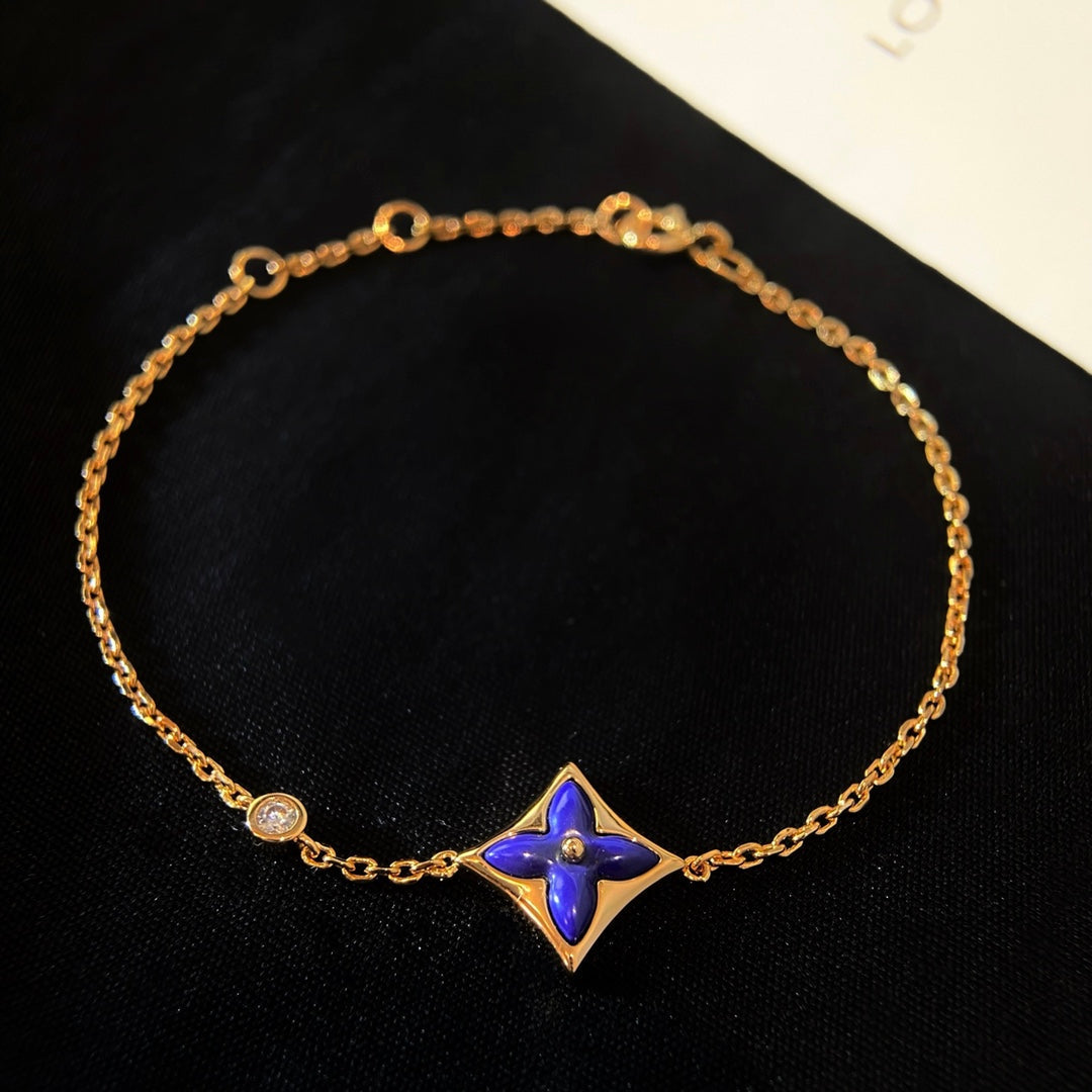 Aura COLOR STAR PINK GOLD DIAMOND BRACELET