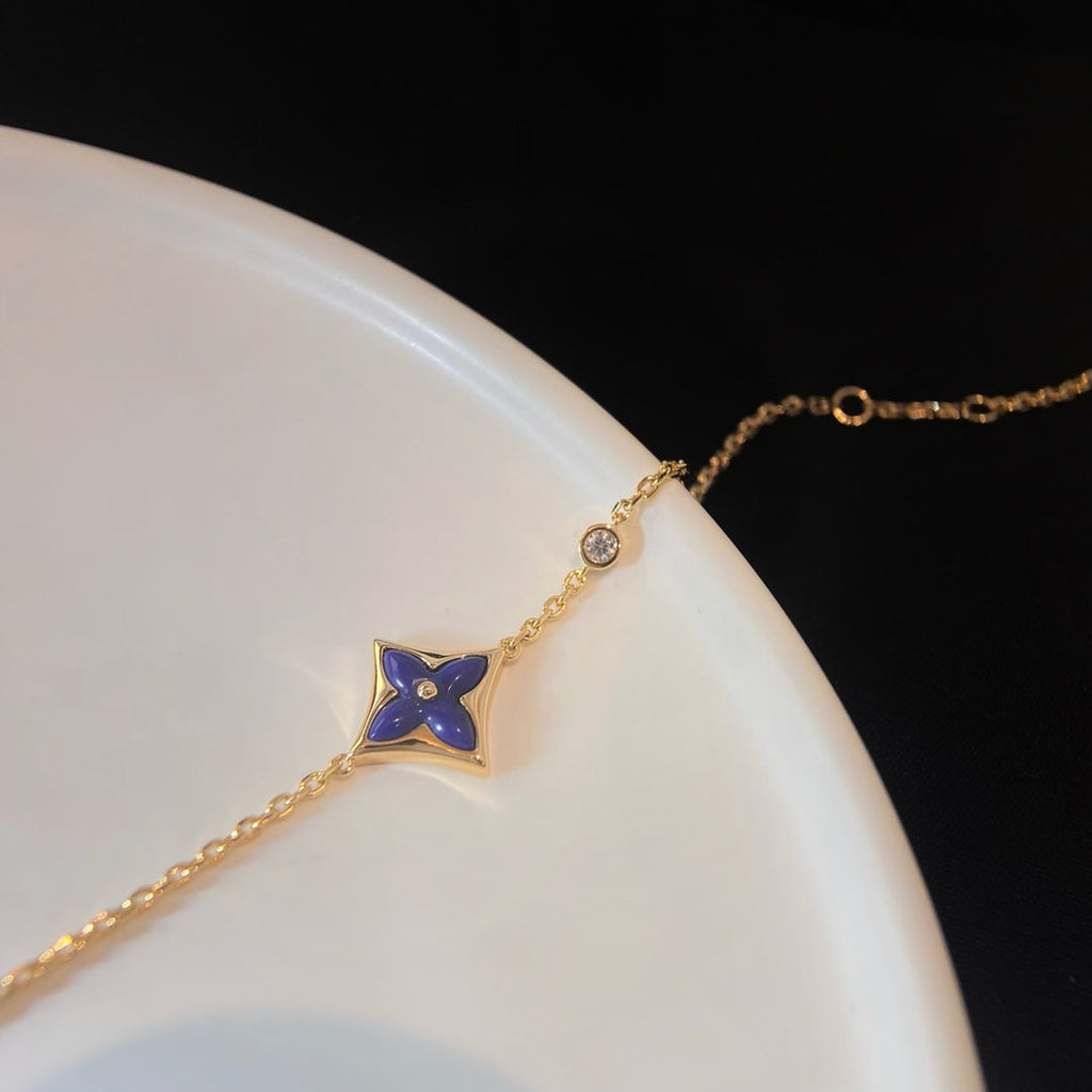 Aura COLOR STAR PINK GOLD DIAMOND BRACELET