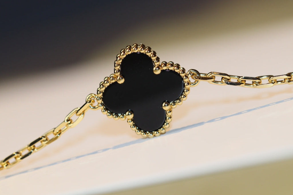 Aura CLOVER 20 MOTIFS ONYX ROSE GOLD
