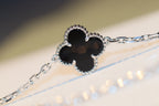 Aura CLOVER 20 MOTIFS ONYX DIAMOND SILVER