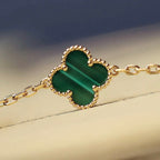 Aura CLOVER 20 MOTIFS MALACHITE GOLD