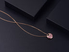 Aura AMULETTE ROSE GOLD PINK MOP NECKLACE