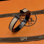 Aura H ARMBAND 12MM SCHWARZ BEIGE KERAMIK