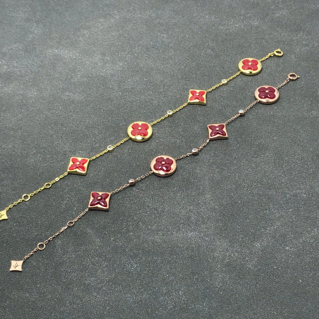 Aura STERN UND SONNE CARNELIAN 4 MOTIVE 3 DIAMANTEN