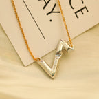 Aura VOLT SILVER DIAMOND PEDANT NECKLACE