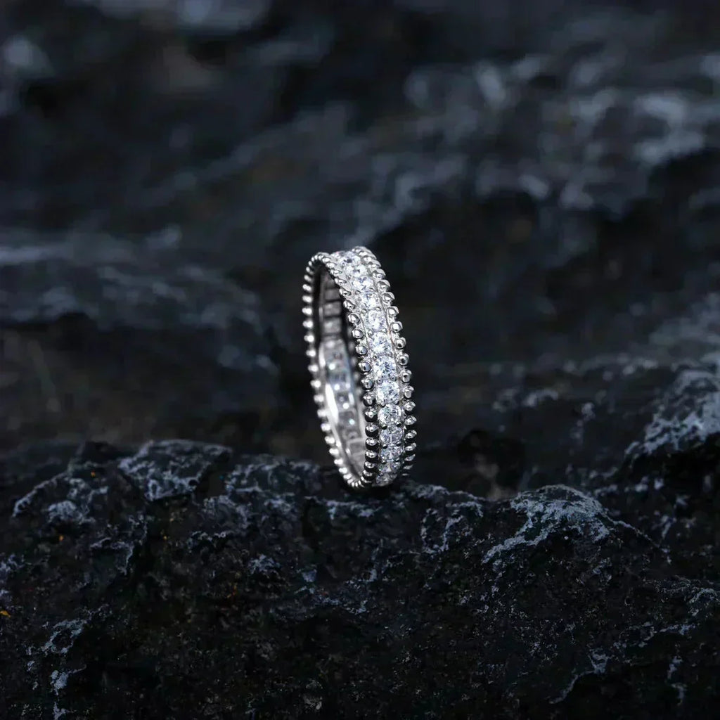 Aura PERLEE DIAMOND SILVER RING