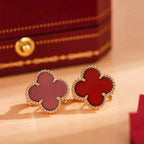 Aura CLOVER MEDIUM 1 MOTIFS KARNEOL OHRRINGE