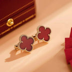 Aura CLOVER MEDIUM 1 MOTIFS KARNEOL OHRRINGE