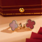 Aura CLOVER MEDIUM 1 MOTIFS KARNEOL OHRRINGE