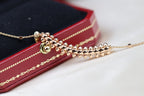 Aura CLASH PINK GOLD NECKLACE