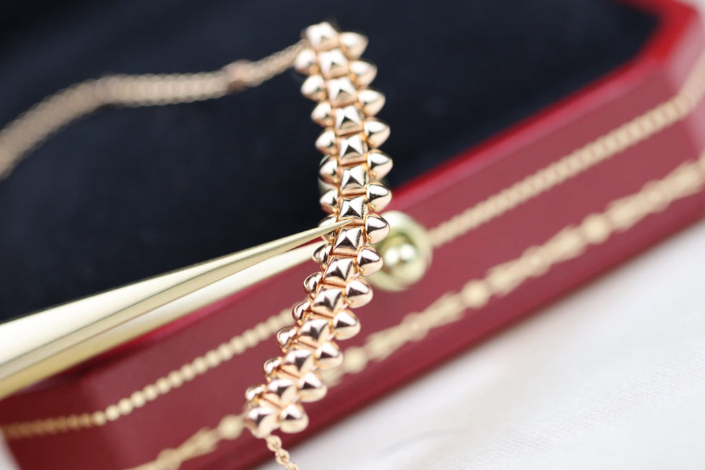 Aura CLASH PINK GOLD NECKLACE