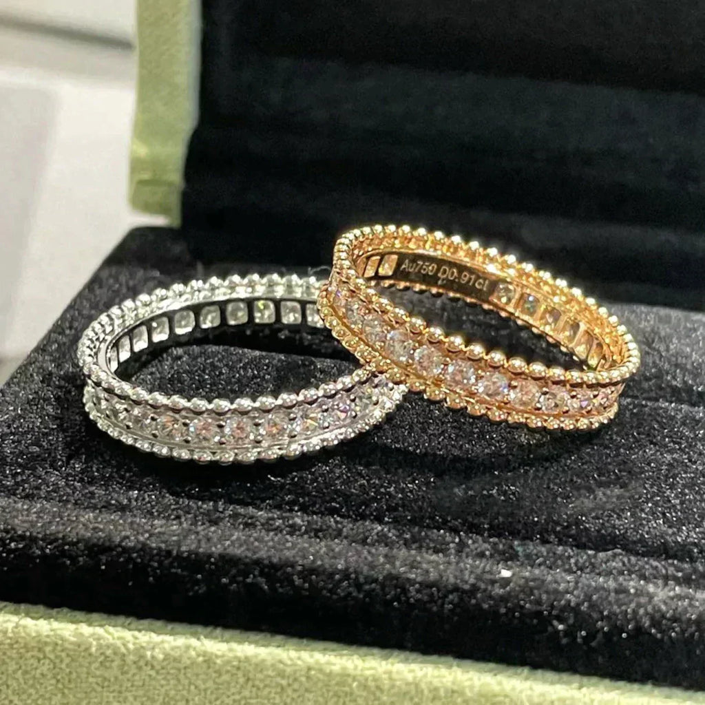 Aura PERLEE DIAMANT ROSEGOLD RING