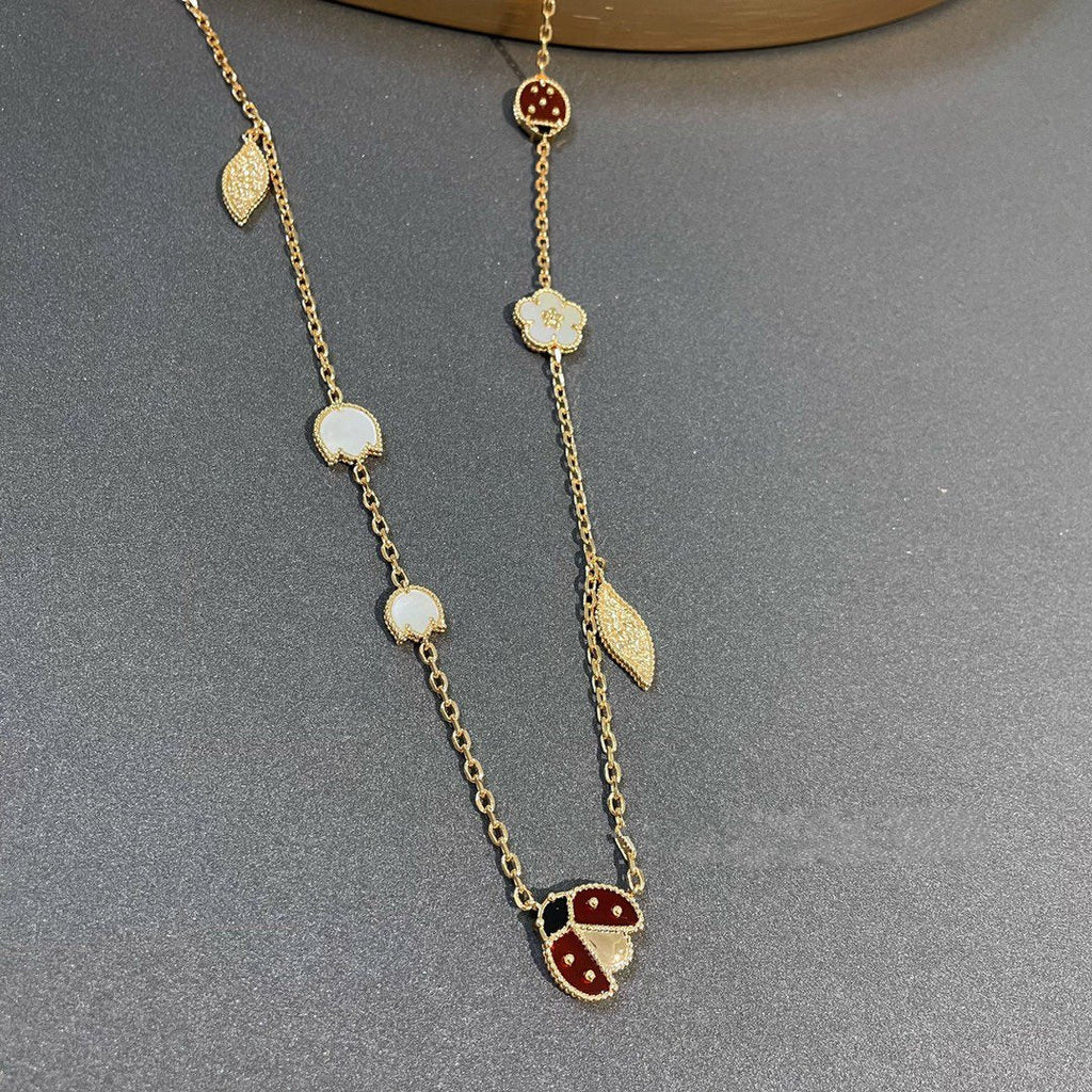 Halskette mit 15 Motiven Aura LUCKY SPRING GOLD
