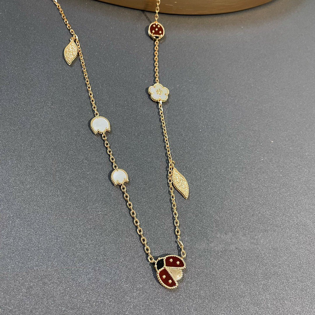 Halskette mit 15 Motiven Aura LUCKY SPRING GOLD