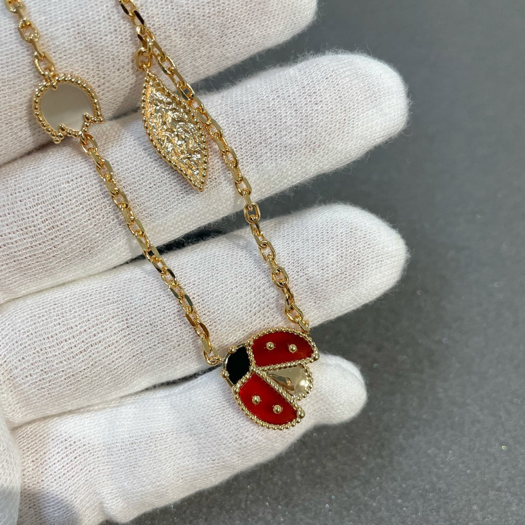 Halskette mit 15 Motiven Aura LUCKY SPRING GOLD