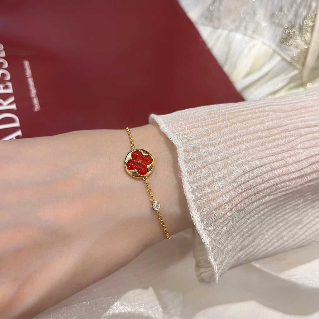 Aura SUN ANHÄNGER KARNEOL-ARMBAND