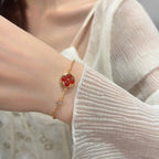 Aura SUN ANHÄNGER KARNEOL-ARMBAND