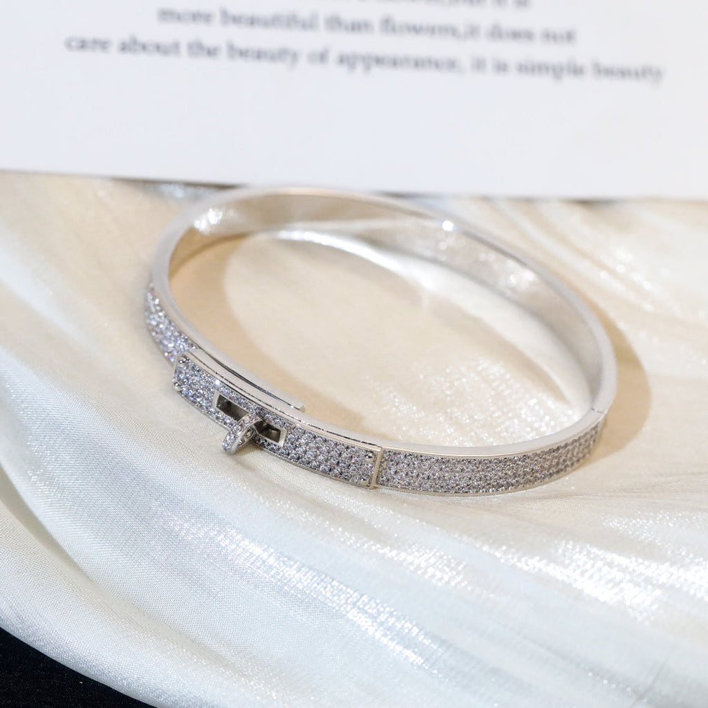 Aura KELLY BRACELET DIAMOND PAVED