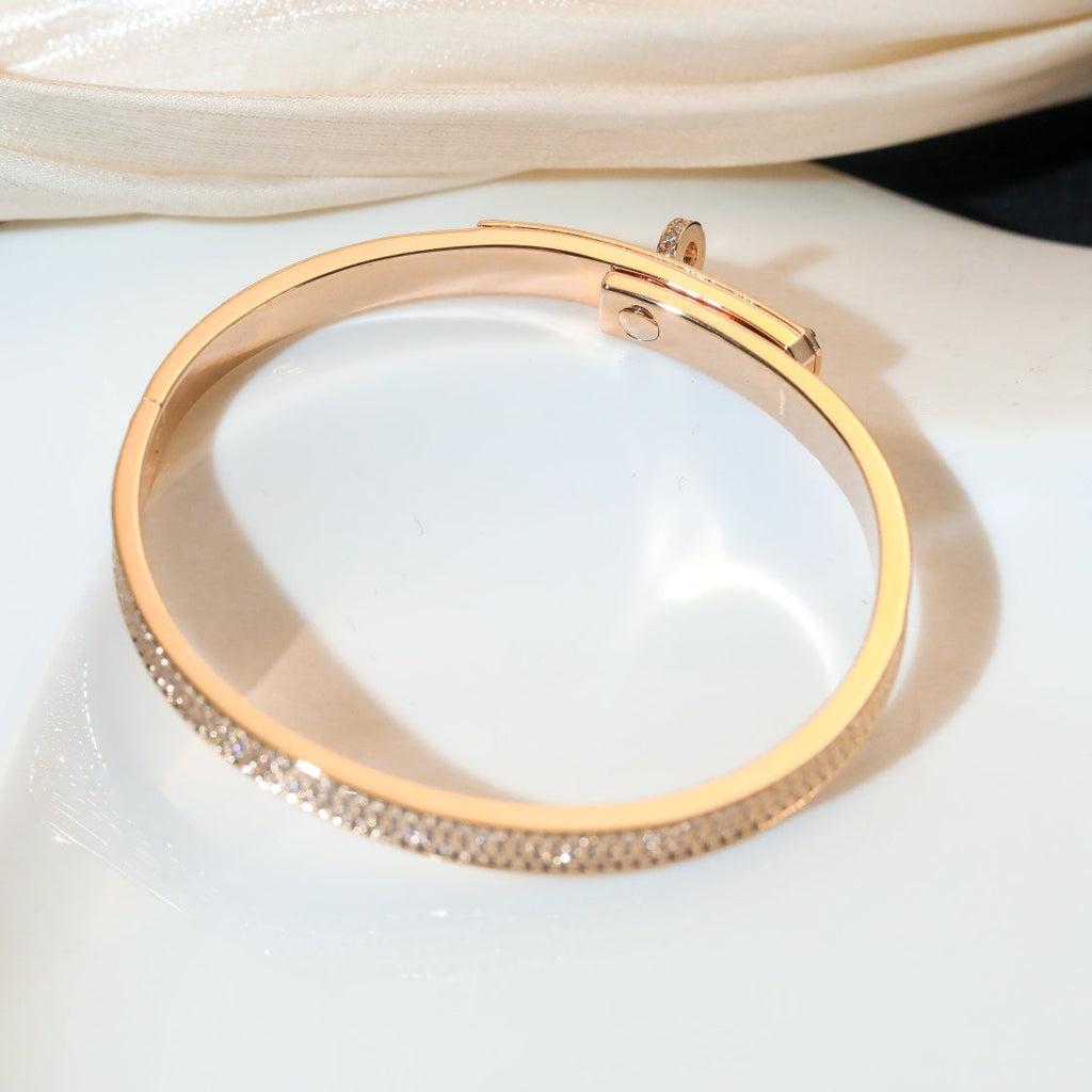 Aura KELLY BRACELET DIAMOND PAVED