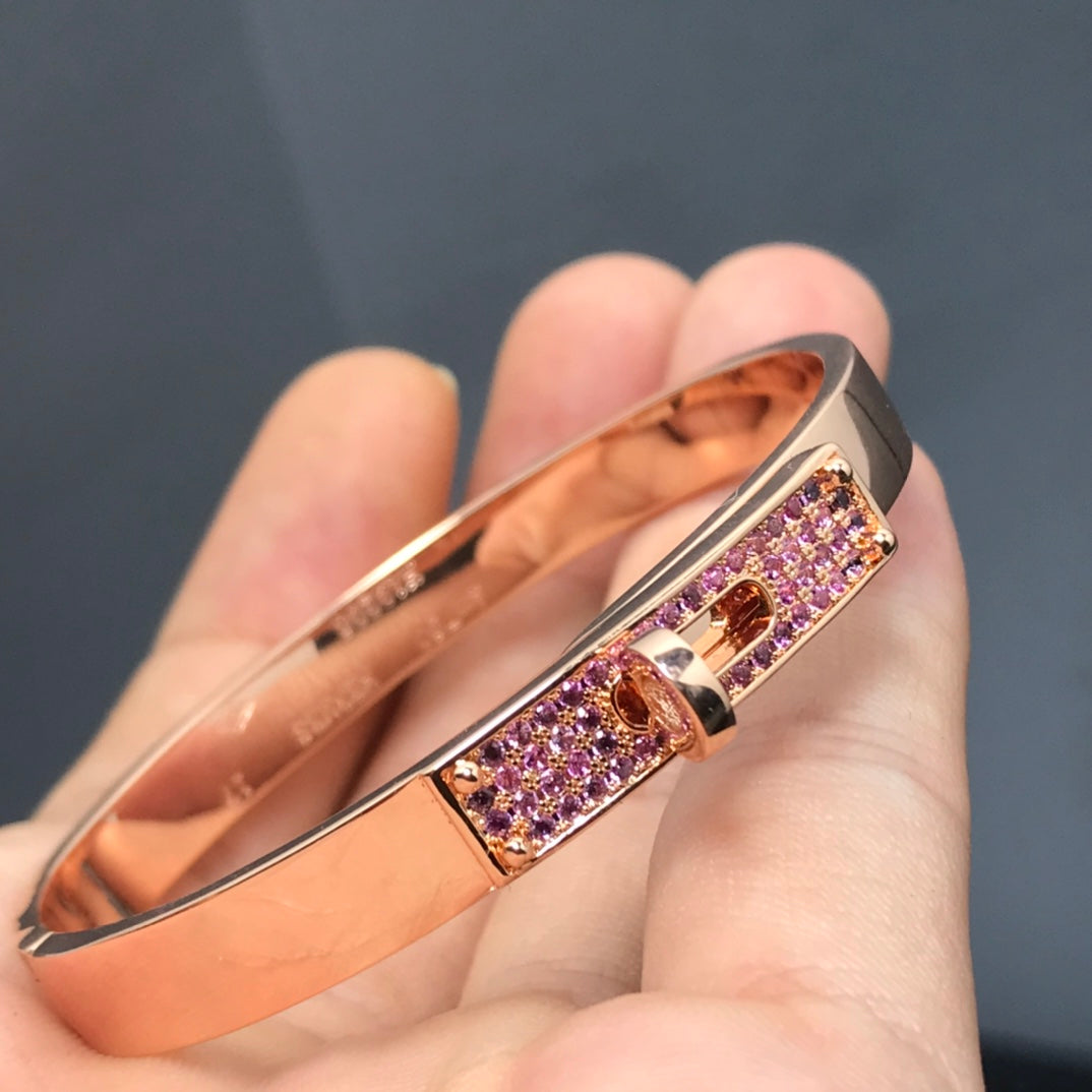 Aura KELLY ARMBAND ROSA DIAMANT