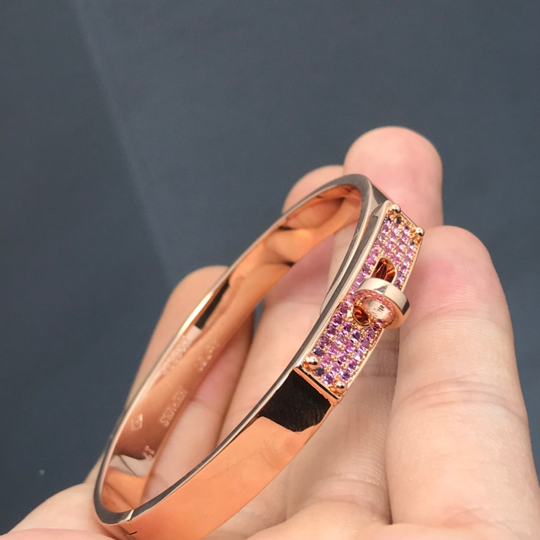 Aura KELLY ARMBAND ROSA DIAMANT