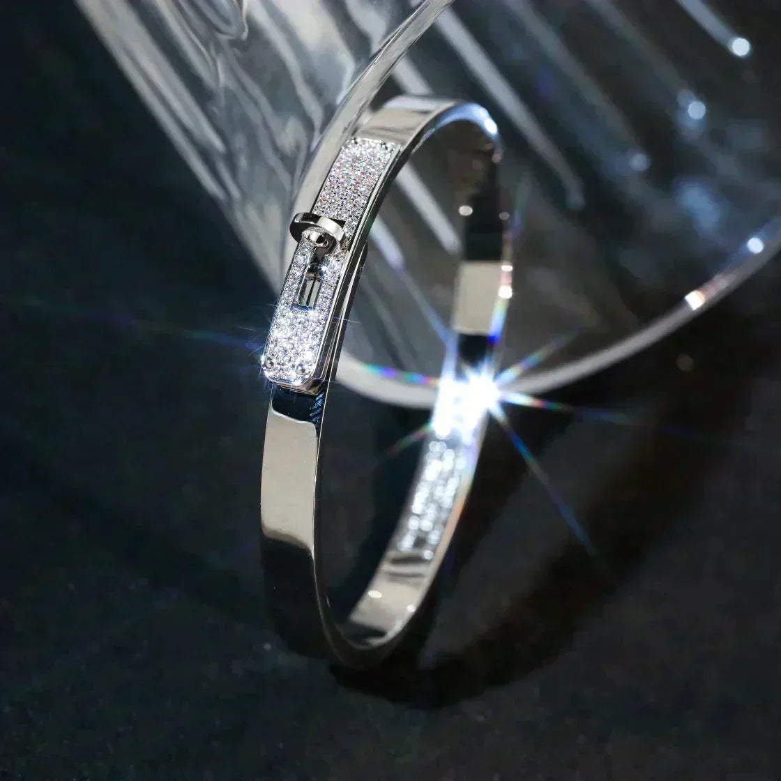 Aura KELLY SILBER DIAMANTEN ARMBAND