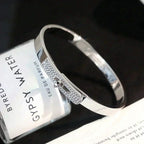 Aura KELLY SILVER DIAMOND BRACELET