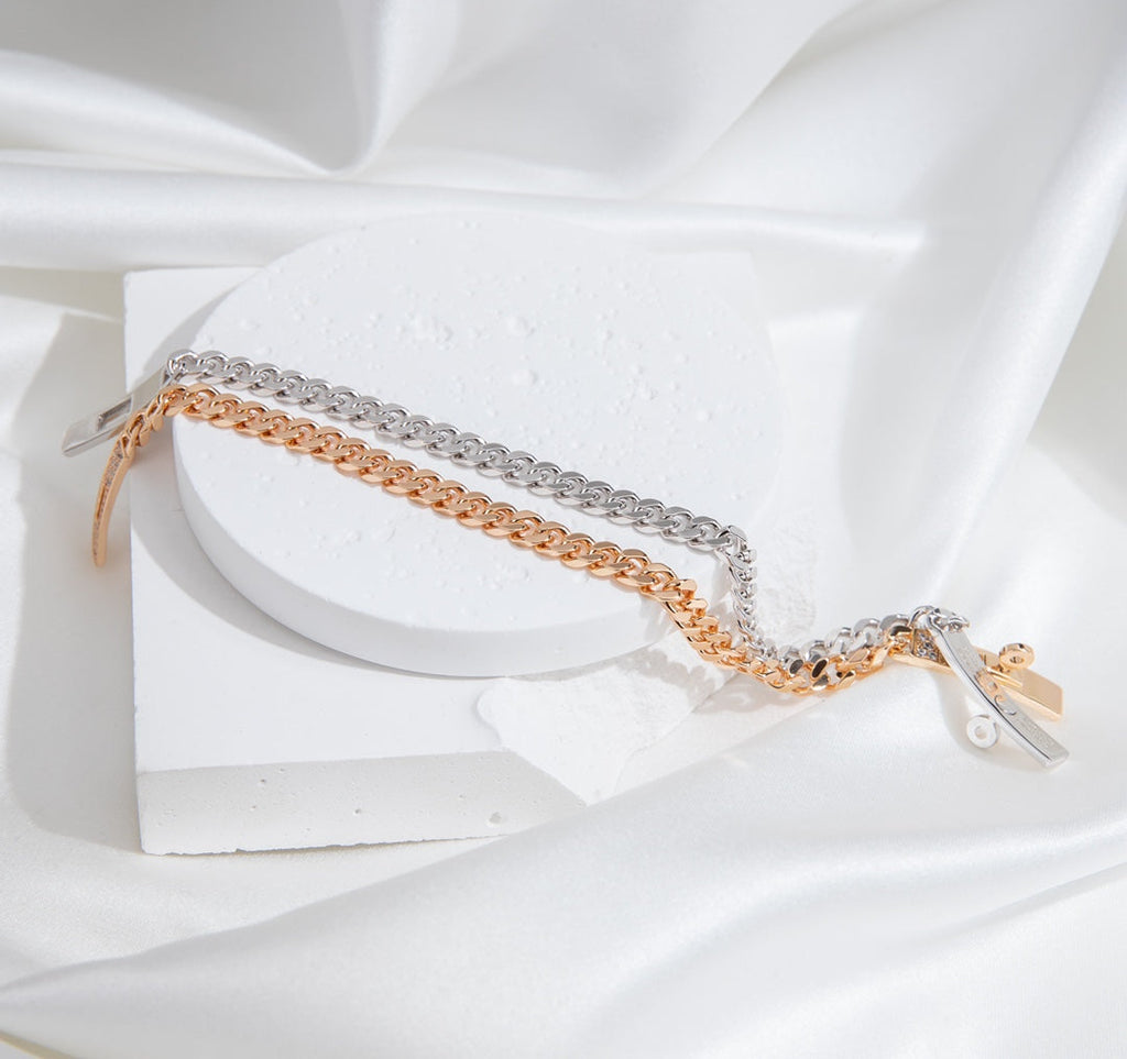 Aura KELLY KETTENARMBAND SILBER DIAMANT