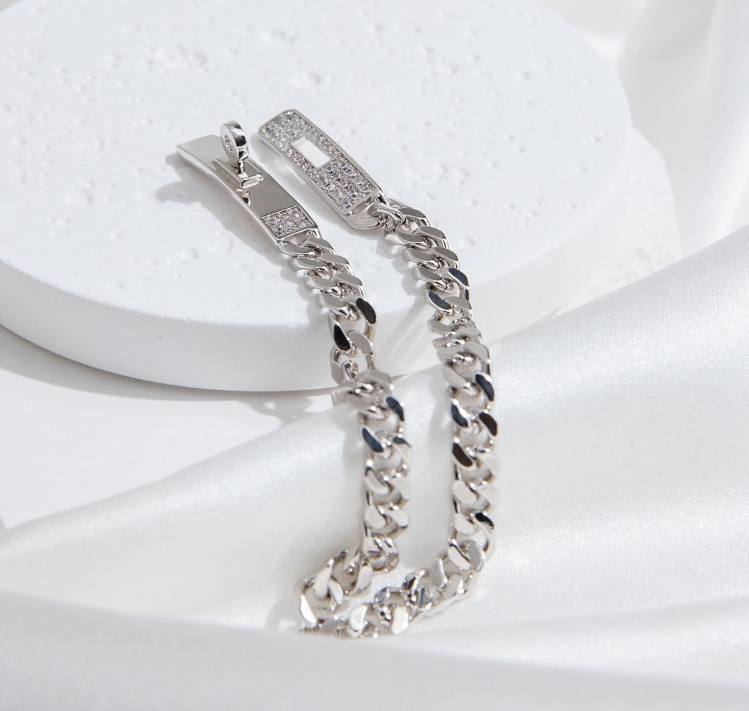Aura KELLY KETTENARMBAND SILBER DIAMANT