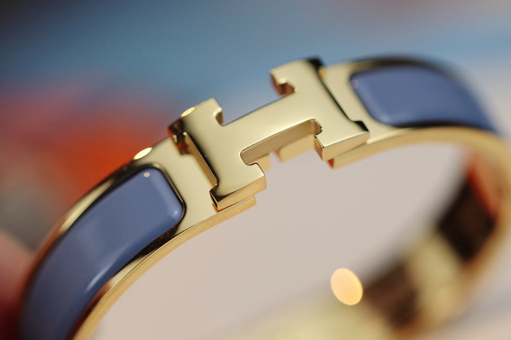 Aura H ARMREIF 12MM BLAUGRAU